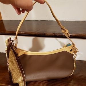 Parazul brown shoulder hobo bag